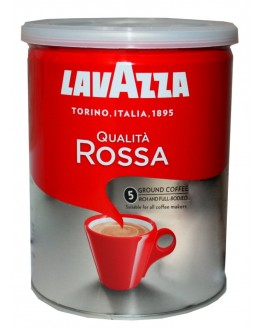 Кава LAVAZZA Qualita Rossa мелена 250 г ж/б (8000070035935)