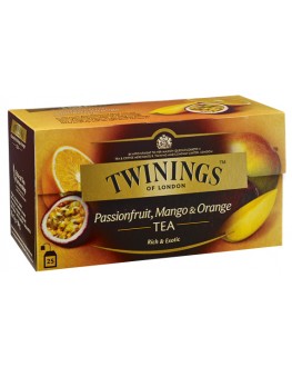 Чай TWININGS Passionfruit Mango Orange Tea Маракуйя Манго Апельсин 25 х 2 г (070177120993)