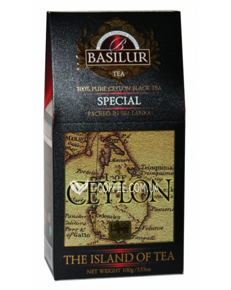 Чай BASILUR Special Особливий - Чайний Острів 100 г к/п (4792252001145)
