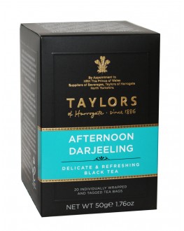 Чай TAYLORS Afternoon Darjeeling Полудень Дарджилінг 20 х 2,5 г (615357118898)
