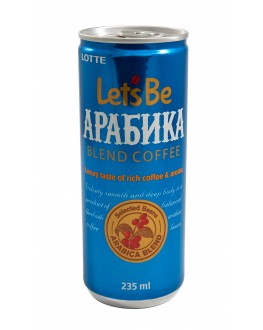 Напій LOTTE Let`s Be Арабіка кавовий 235 мл