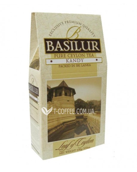 Чай BASILUR Kandy Канді - Лист Цейлону 100 г к/п (4792252100084)