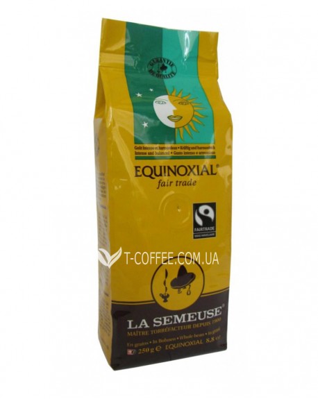 Кава LA SEMEUSE Equinoxial зернова 250 г (7610244100119)