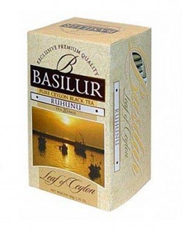 Чай BASILUR Ruhunu Рухуну - Лист Цейлону 25 х 2 г (4792252001206)