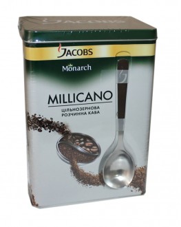 Кава JACOBS Monarch Millicano цільнозернова розчинна 140 г ж/б