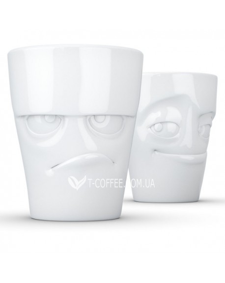 Набір чашок TASSEN Буркотун Пустун порцеляновий 2 х 350 мл