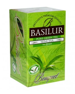 Чай BASILUR Green Tea Сенча - Букет 20 х 1,5 г (4792252002081)