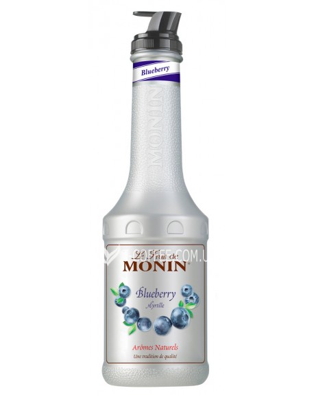 Фруктове пюре MONIN Blueberry Чорниця 1 л 