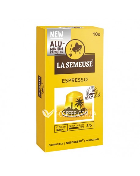 Кава LA SEMEUSE Nespresso Espresso в капсулах 10 х 5,2 г