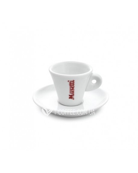 Чашка з блюдцем MUSETTI Еспресо порцелянова 60 мл