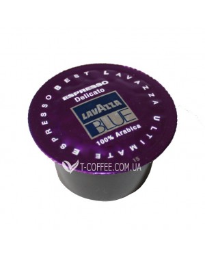 Кава LAVAZZA Blue Espresso Delicato в капсулах 100 х 8 г фото