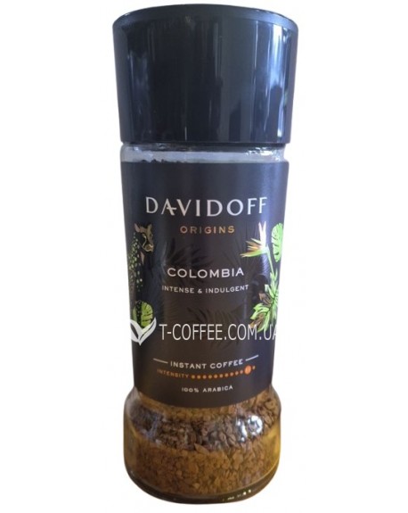 Кава DAVIDOFF Cafe Colombia розчинна 90 г скл. б. (4061445294962)