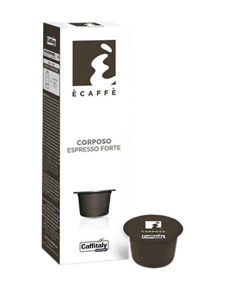 Кава ECAFFE Caffitaly Corposo в капсулах 10 х 8 г