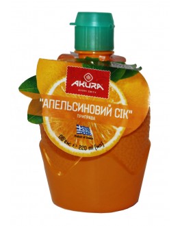 Сік апельсина AKURA концентрований 220 мл п/б (5202737770880)