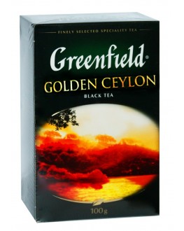 Чай GREENFIELD Golden Ceylon Цейлон 100 г к/п (4823096801063)