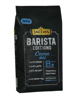 Кава JACOBS Barista Editions Crema Mild зернова 1 кг (8711000895252)