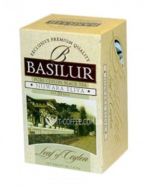 Чай BASILUR Nuwara Eliya Нувара Елія - Лист Цейлону 20 х 2 г (4792252001190) фото