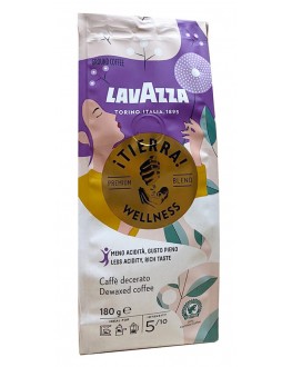 Кава LAVAZZA Tierra Wellness Dewaxed мелена 180 г (8000070022287)
