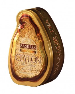 Чай BASILUR Gold Золотий - Чайний Острів 100 г ж/б (4792252100862)