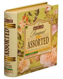 Чай BASILUR Bouquet Букет Асорті - Книга 32 х 1,5 г ж/б