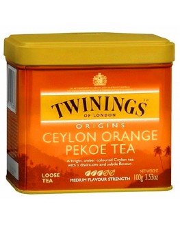Чай TWININGS Ceylon Orange Pekoe Цейлонський Оранж Пеко 200 г ж/б