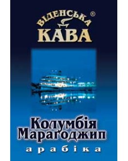 Кава ВІДЕНСЬКА КАВА Арабіка Марагоджип Колумбія зернова 500 г