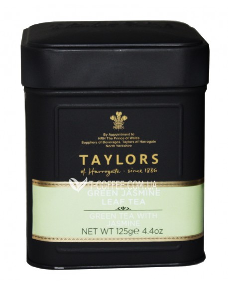 Чай TAYLORS Green Jasmine Leaf Tea Зелений Жасмин 125 г ж/б (615357120013)