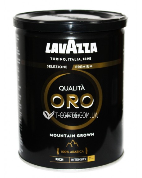 Кава LAVAZZA Qualita Oro Mountain Grown мелена 250 г ж/б (8000070030107)