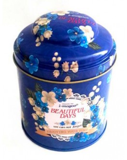 Банка Beautiful Days Блакитна жерстяна 150 г