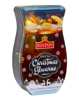 Чай RISTON Christmas Gluwine Різдвяний Глінтвейн 100 г ж/б