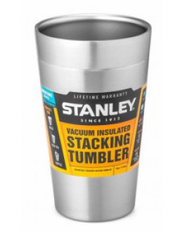 Термочашка Stanley Adventure Stacking Сталева 470 мл (6939236332590)