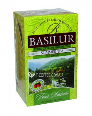 Чай BASILUR Summer Tea Літній - Пори Року 20 х 1,5 г (4792252915770) фото