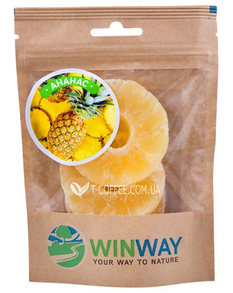 Ананас WINWAY кільця 100 г (4821912900167)