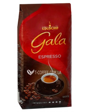 Кава EDUSCHO Gala Espresso зернова 1 кг (4006067907456)