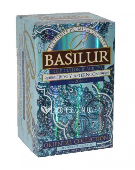 Чай BASILUR Frosty Afternoon Морозний Полудень - Східна 20 х 2 г