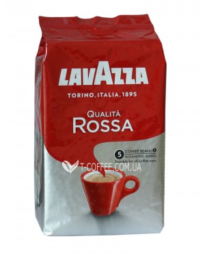Кава LAVAZZA Qualita Rossa зернова 1 кг фото