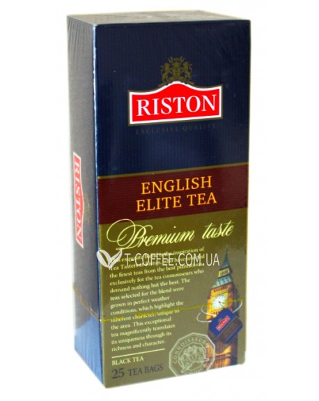 Чай RISTON English Elite Елітний Англійський 25 х 2 г (4792156000435)