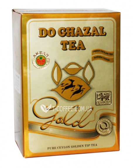 Чай AKBAR Do Ghazal Pure Ceylon Golden Tip Tea 500 г к/п (4796015727228)
