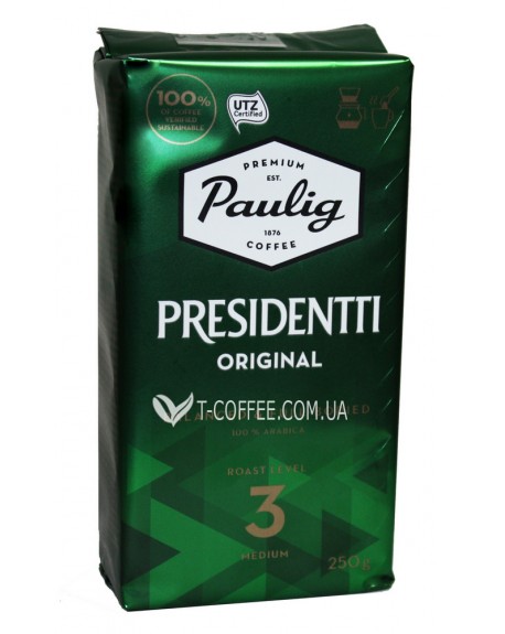 Кава PAULIG Presidentti Original мелена 250 г (6418474020020)