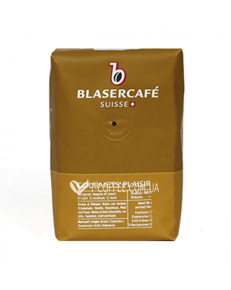 Кава BLASER CAFE Gourmet's Plasir зернова 250 г (7610443569533)