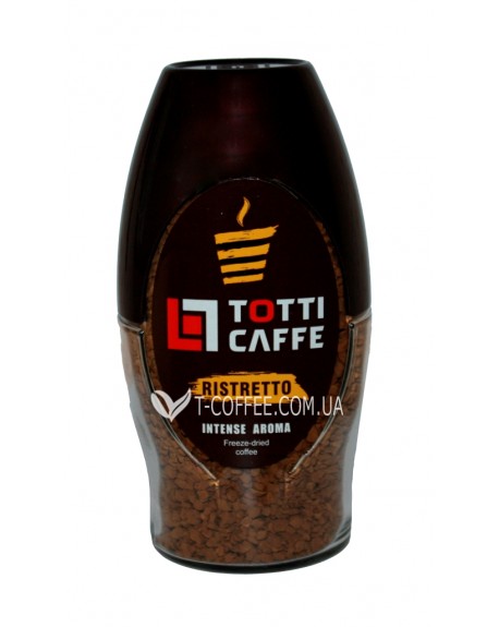 Кава ROBERTO TOTTI Ristretto розчинна 100 г скл. б.