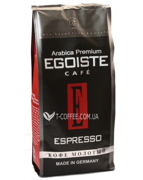 Кава EGOISTE Espresso мелена 250 г (4260283250172)