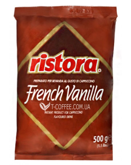 Капучино RISTORA French Vanilla Французька Ваніль 500 г (8004990132361)
