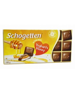 Шоколад SCHOGETTEN Yoghurt Honey Молочний Йогурт Мед 100 г (4000415001803)