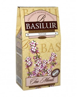 Чай BASILUR Thyme Чебрець Чорний Чай - Трав'яні Збори 75 г к/п (4792252931220)