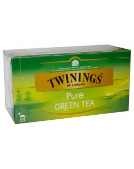 Чай TWININGS Pure Green Tea Зелений 25 х 2 г (070177086664)