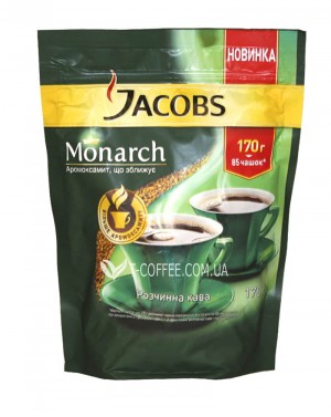 Кава JACOBS Monarch розчинна 170 г зображення