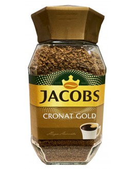 Кава JACOBS Cronat Gold розчинна 100 г скл. б. (8711000532874)