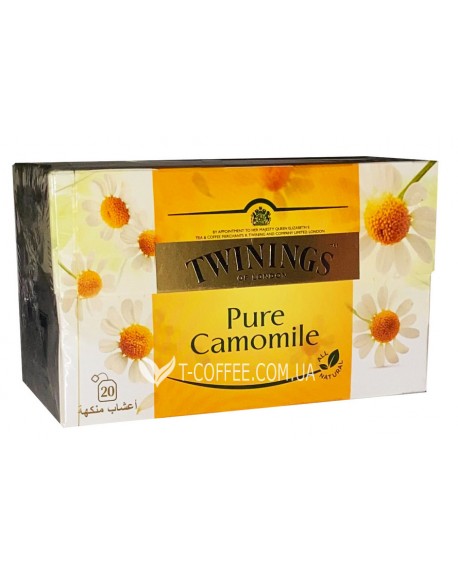 Чай TWININGS Pure Camomile Ромашка 20 х 1 г (070177178208)