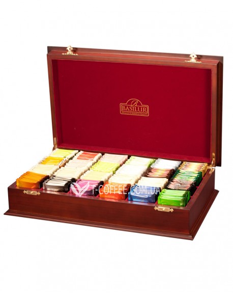 Скринька для чаю BASILUR Wooden Boxes 24 відділення